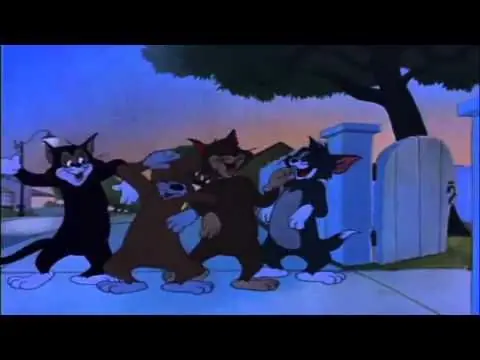 Tom y Jerry hicieron una fiesta y terminaron a Full