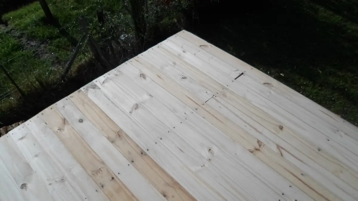 Construir una vivienda en madera. El Techo