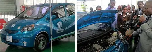 Auto eléctrico que nunca necesita cargarse