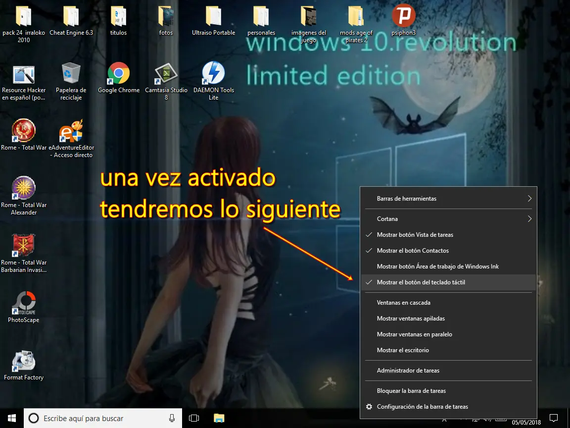 truco de windows 10