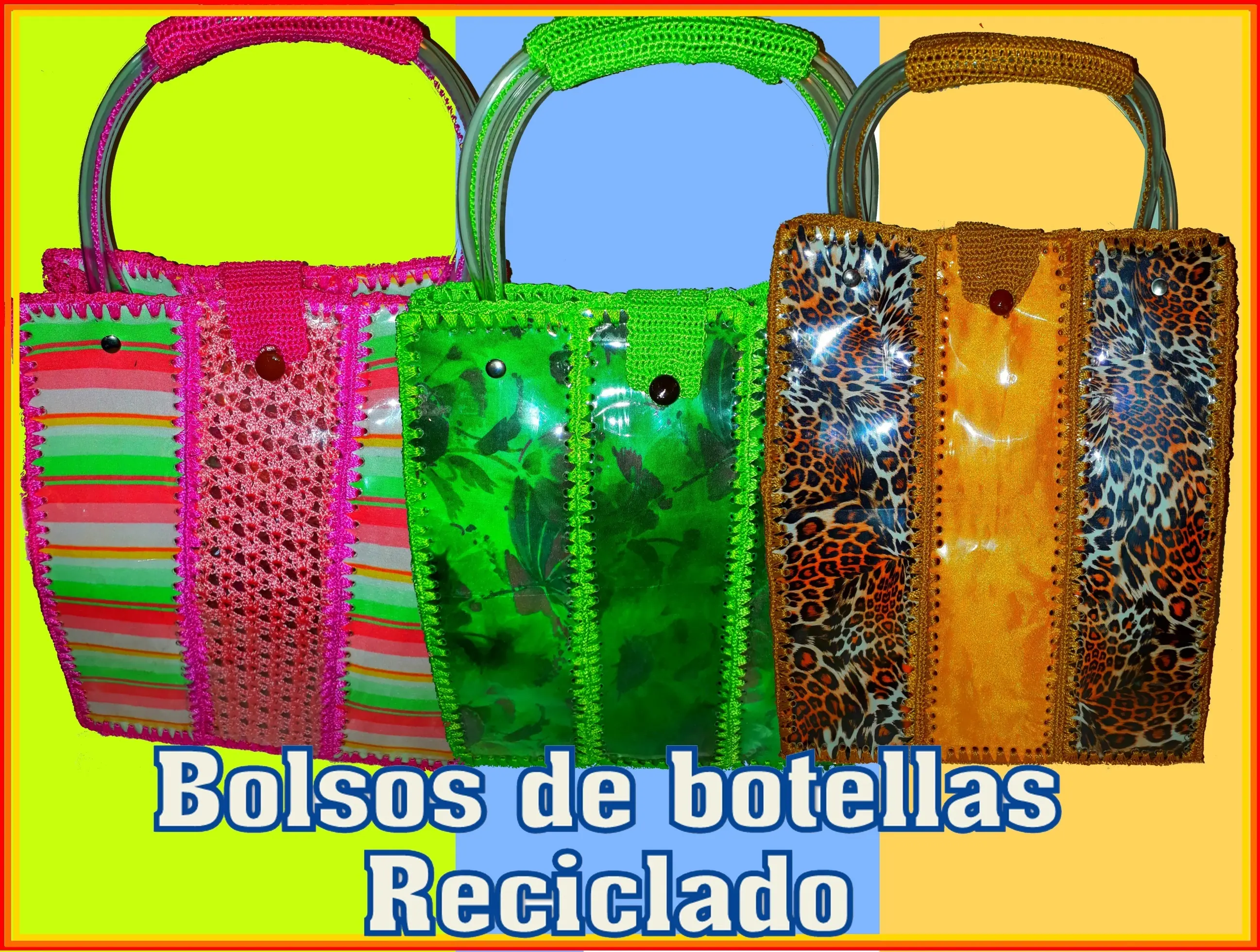 Reciclado de botellas. Modelos