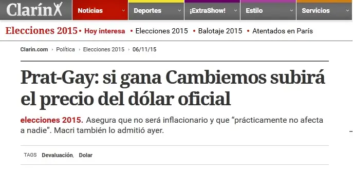 Aumentan los precios y "Macri todavía no asumió"