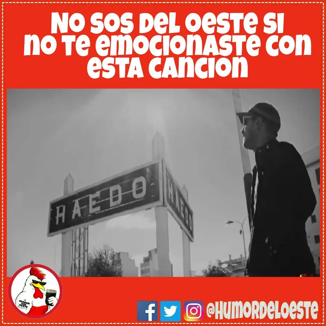 Humor solo para Zona Oeste