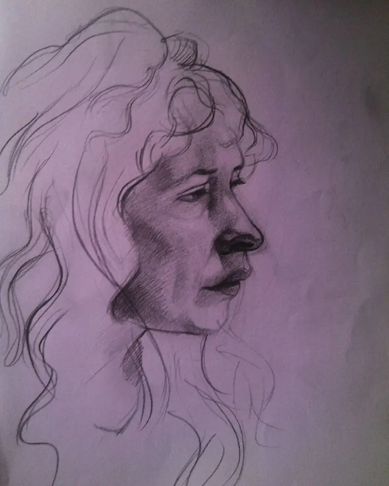 Algunos dibujos mientras viajo en el Sarmiento