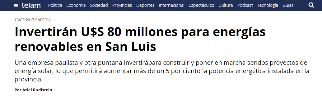 Hagamos Top a San Luis. El modelo a seguir.