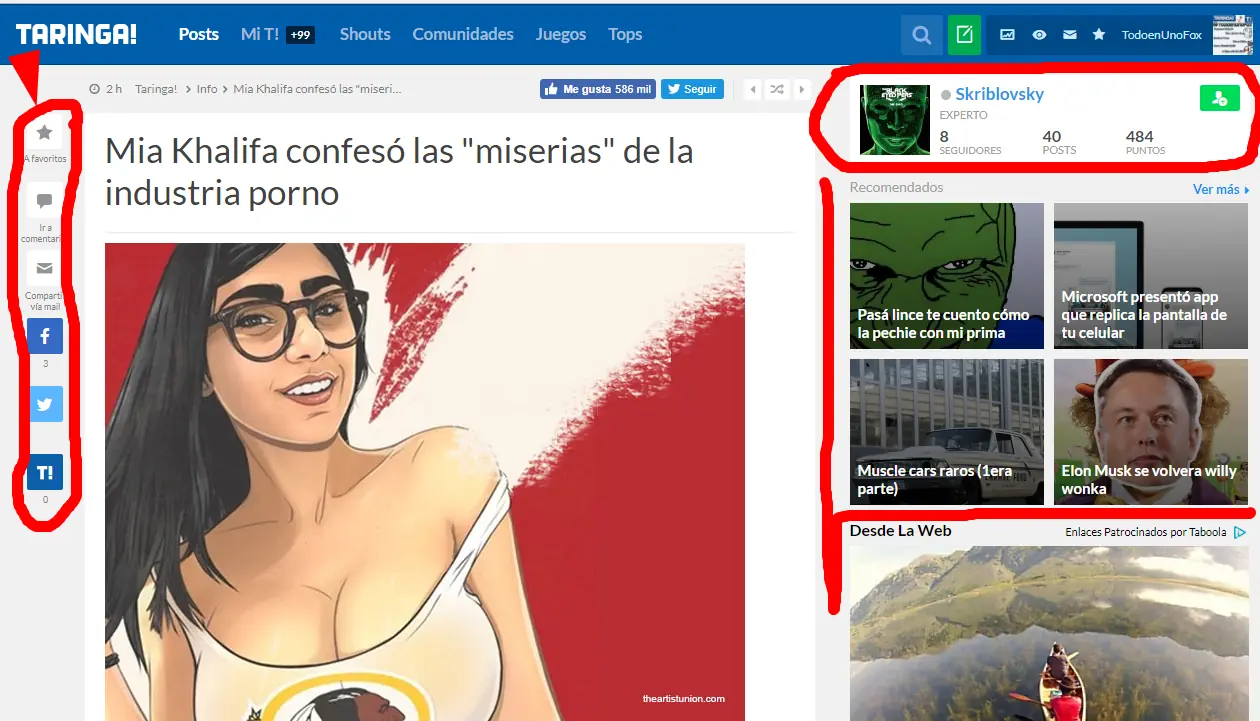 nuevo taringa