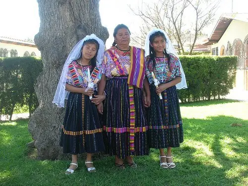 Trajes tipicos de Guatemala