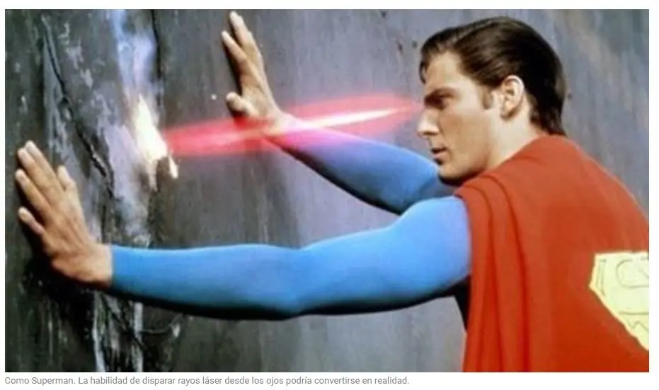 Lentes de contacto láser que emulan la visión de Superman