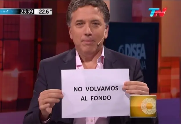 “No volvamos al Fondo” exigía Dujovne