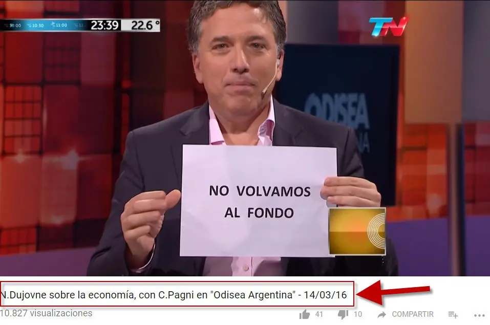“No volvamos al Fondo” exigía Dujovne