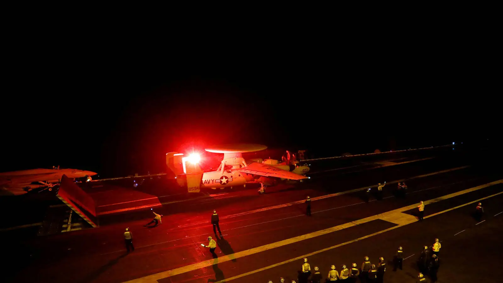 Así operan los cazas de la Armada de EEUU en Siria