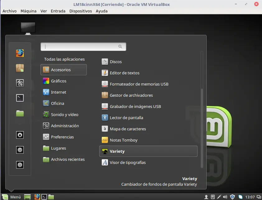 Cambia el fondo de escritorio aleatoriamente [VARIETY Linux]