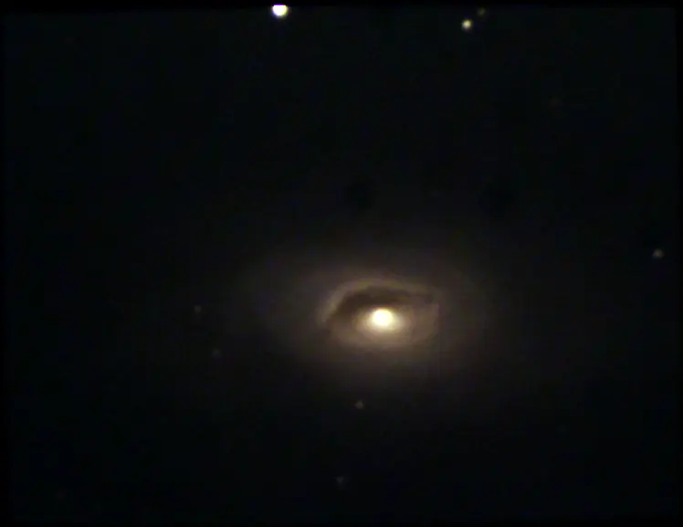 La galaxia Ojo Negro (Black eye Galaxy)