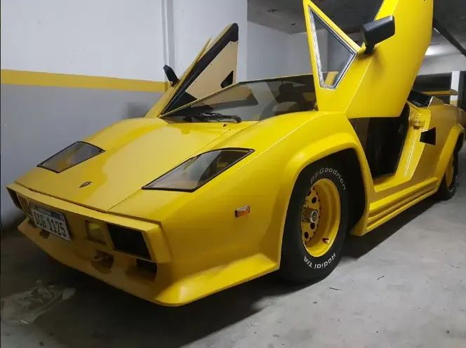 Lamborghini Truchodino Countach en Uruguay