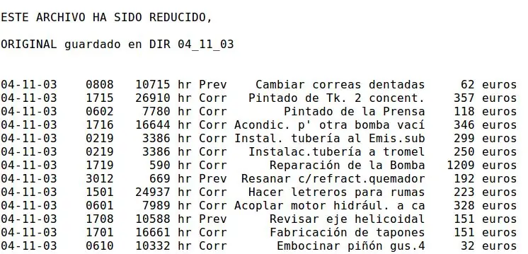 programa informatico mantenimien