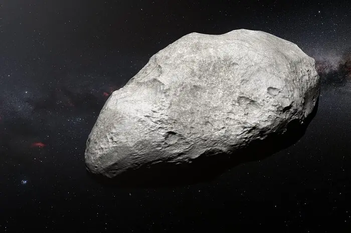 Un asteroide exiliado en la periferia del Sistema Solar