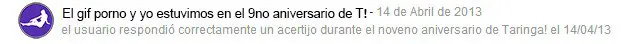 volvi a taringa despues de 4 anos