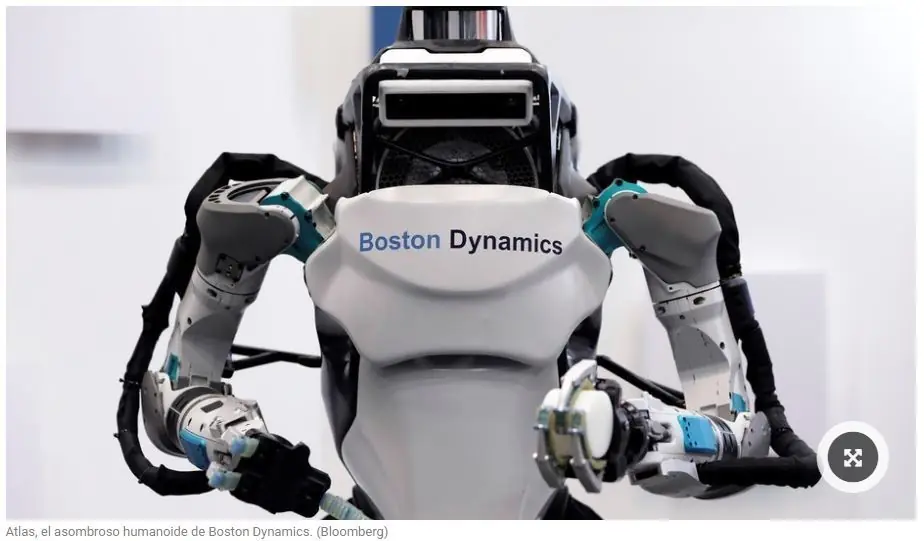 Atlas, el robot más parecido al humano