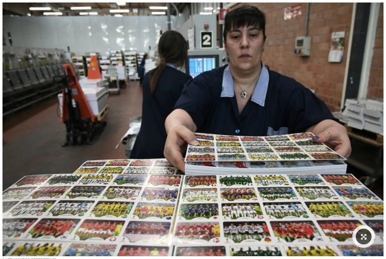 Así se hacen las figuritas, clásicos de los Mundiales