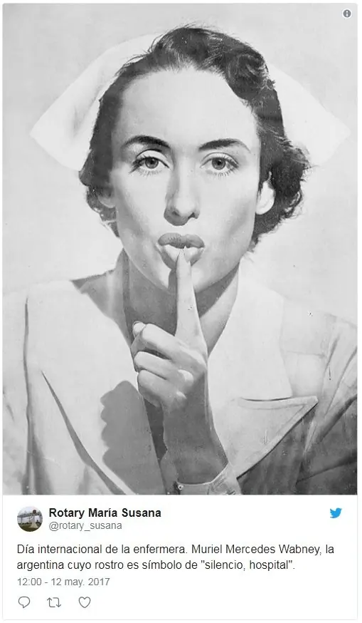 La enfermera más famosa del mundo es argentina