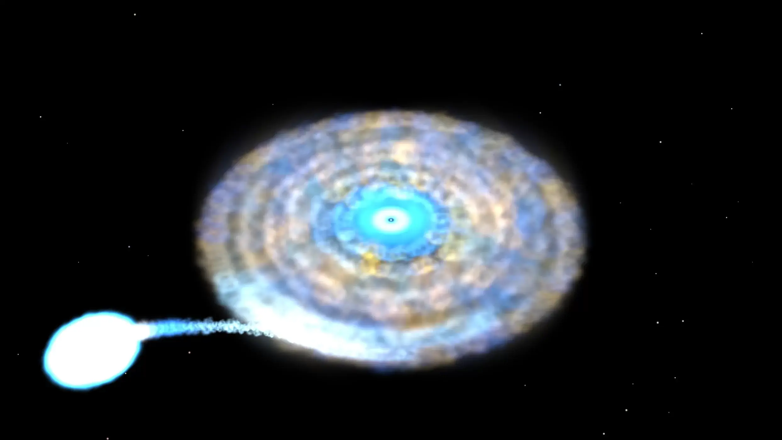 Este pulsar de rayos X recién hallado está orbitando