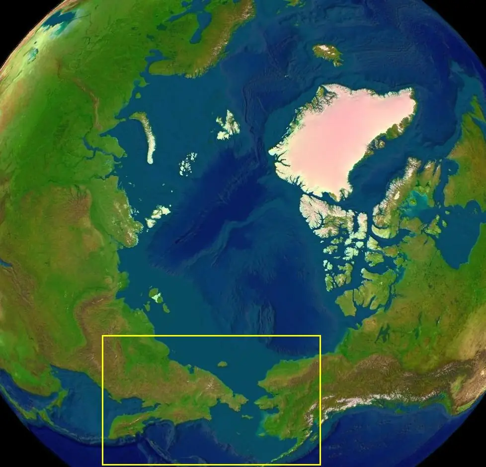 El puente de Beringia y migraciones