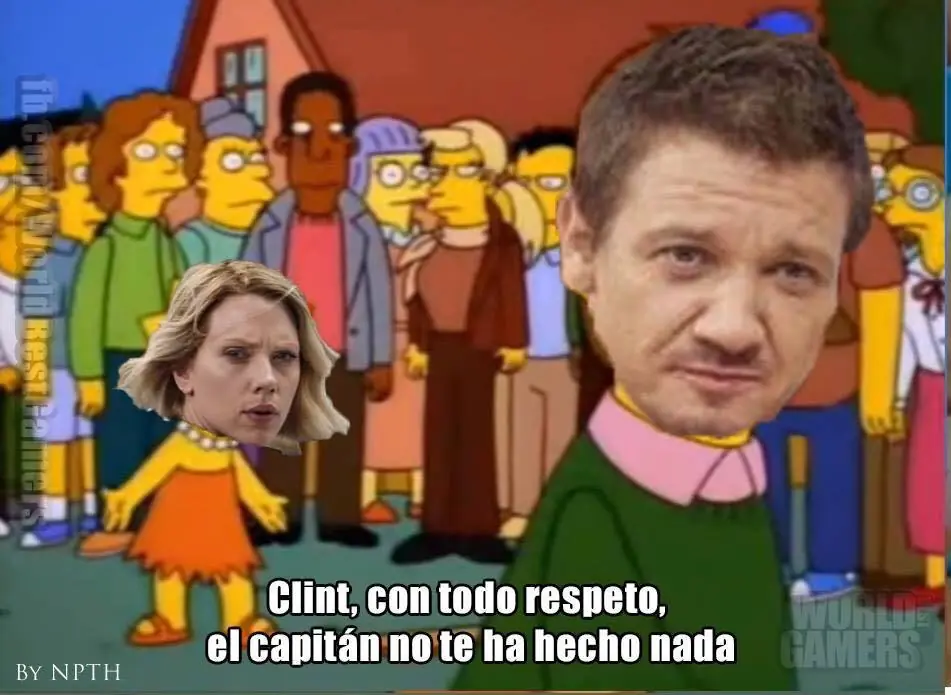 Hawkeye re caliente le canta la posta a los vengadores