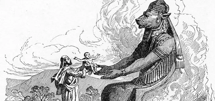 El terrible Dios Moloch