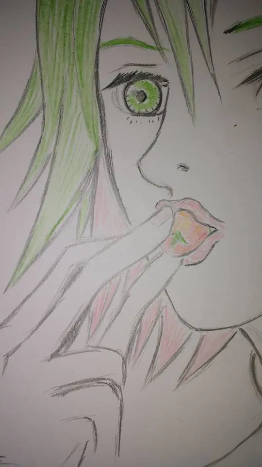 Dibuje a  sonoshee mi waifu