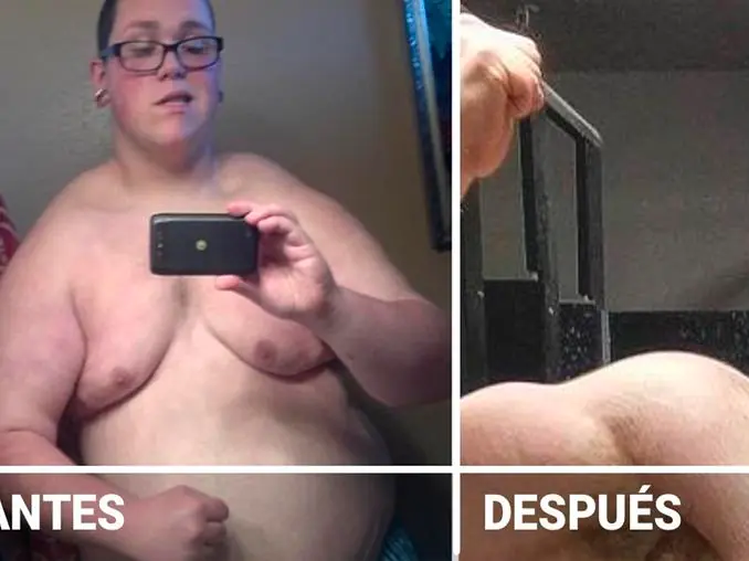 Llegó a pesar 200 kilos, dejó la comida chatarra y asi luce