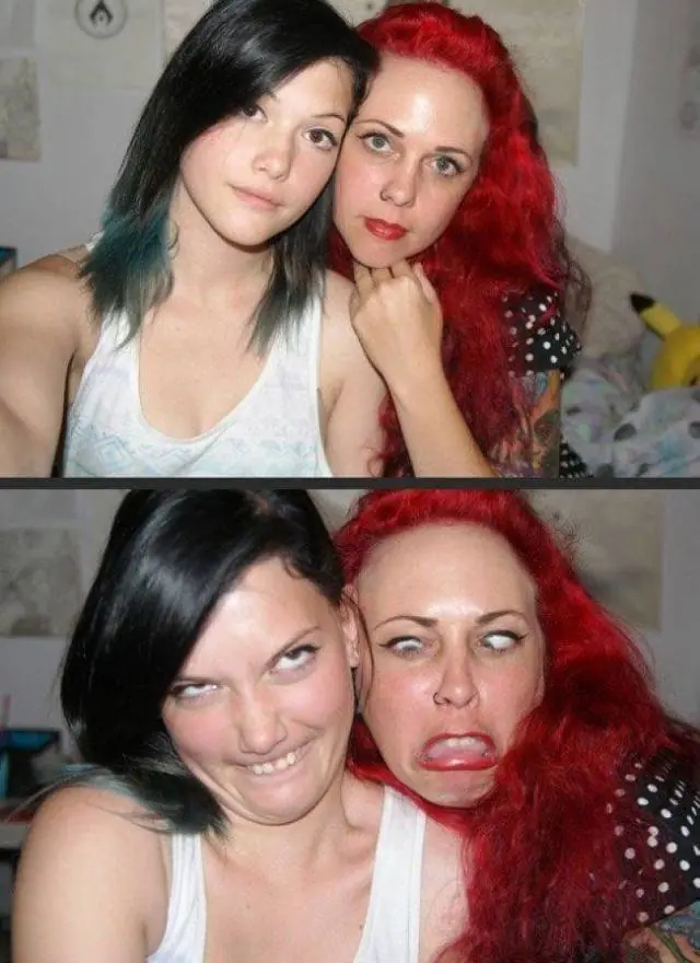 Chicas con mucho sentido de humor...