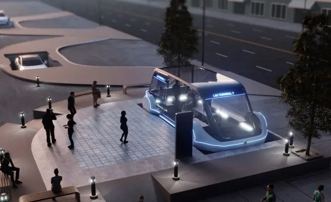 Viajar en los túneles de The Boring Company costará un dólar