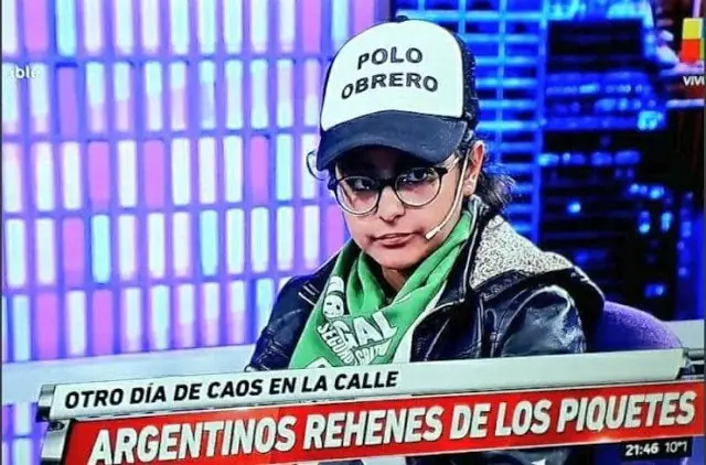 La piquetera que protesta por "hambre" y veranea en Brasil