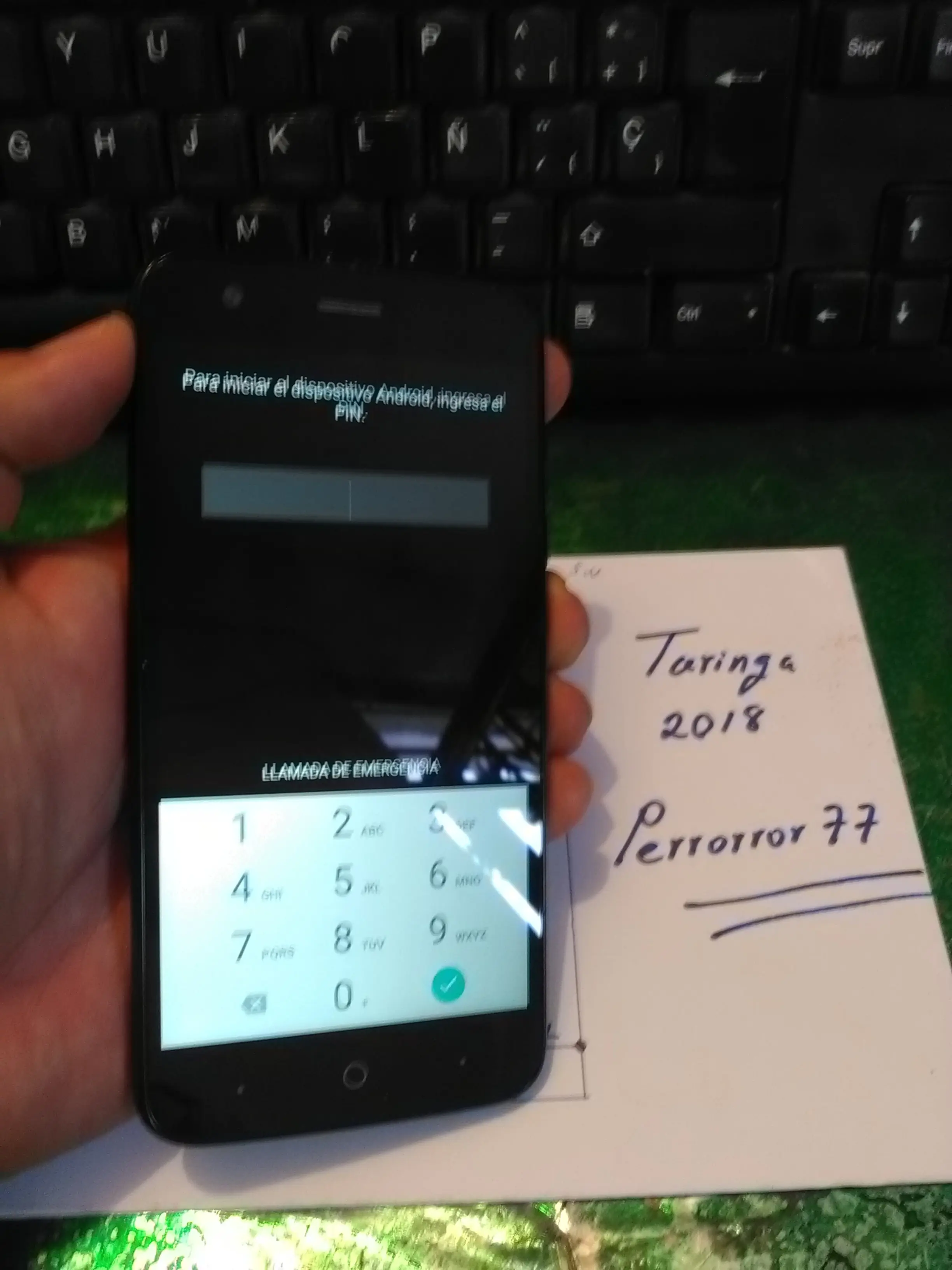 ZTE Blade 8. Reparé la botonera y te lo muestro.