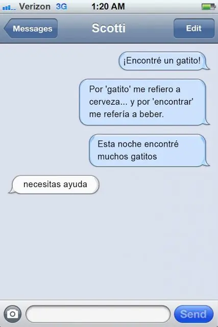 Humor mudo, casado y borracho: !Ahora todo tiene sentido¡