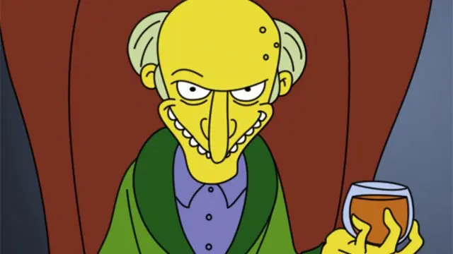 Hagamos top al señor Montgomery Burns