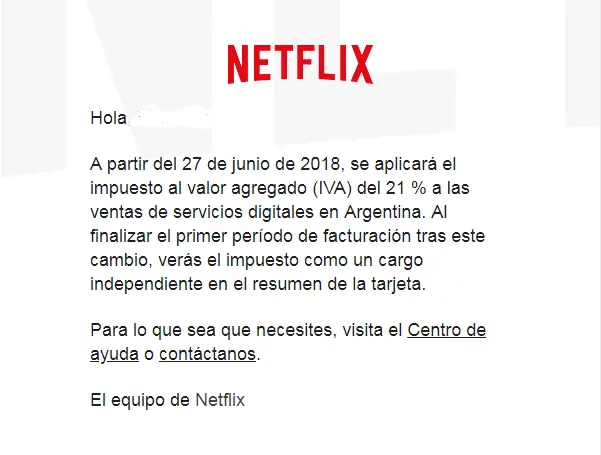 No pagues el IVA en Netflix... usa cuentas mensuales