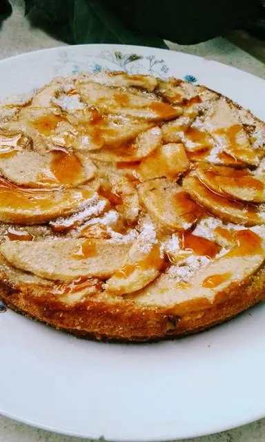 Torta de manzana sin harina