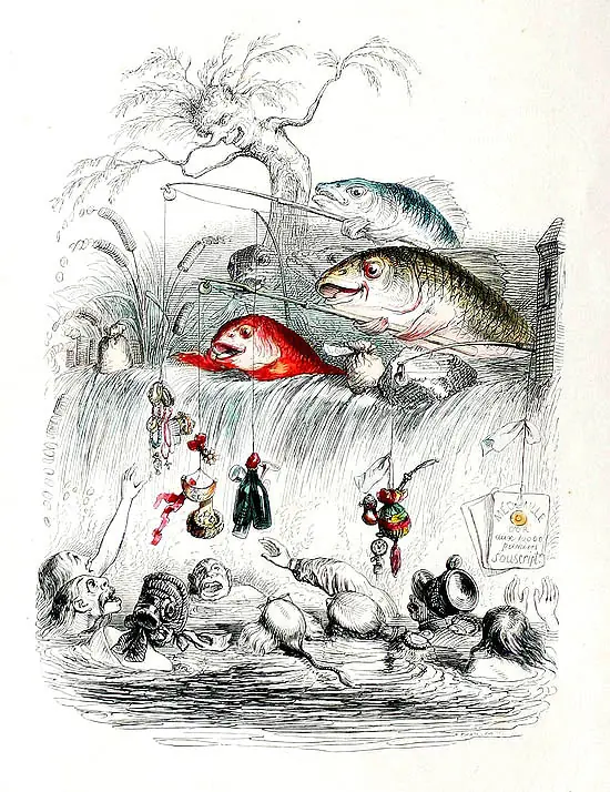 J.J. Grandville, el surrealismo en el siglo XIX