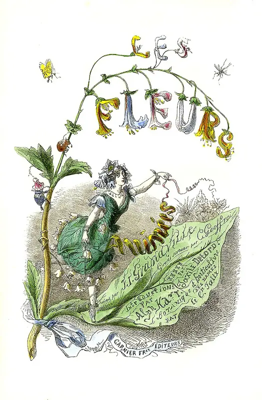 J.J. Grandville, el surrealismo en el siglo XIX