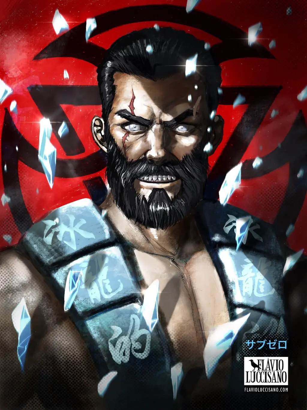 Fan art propio de Mortal Kombat, esperando el MK11.