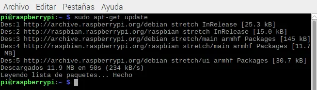 Raspberry Pi 3B Primeros pasos – Raspbian | Update & Config