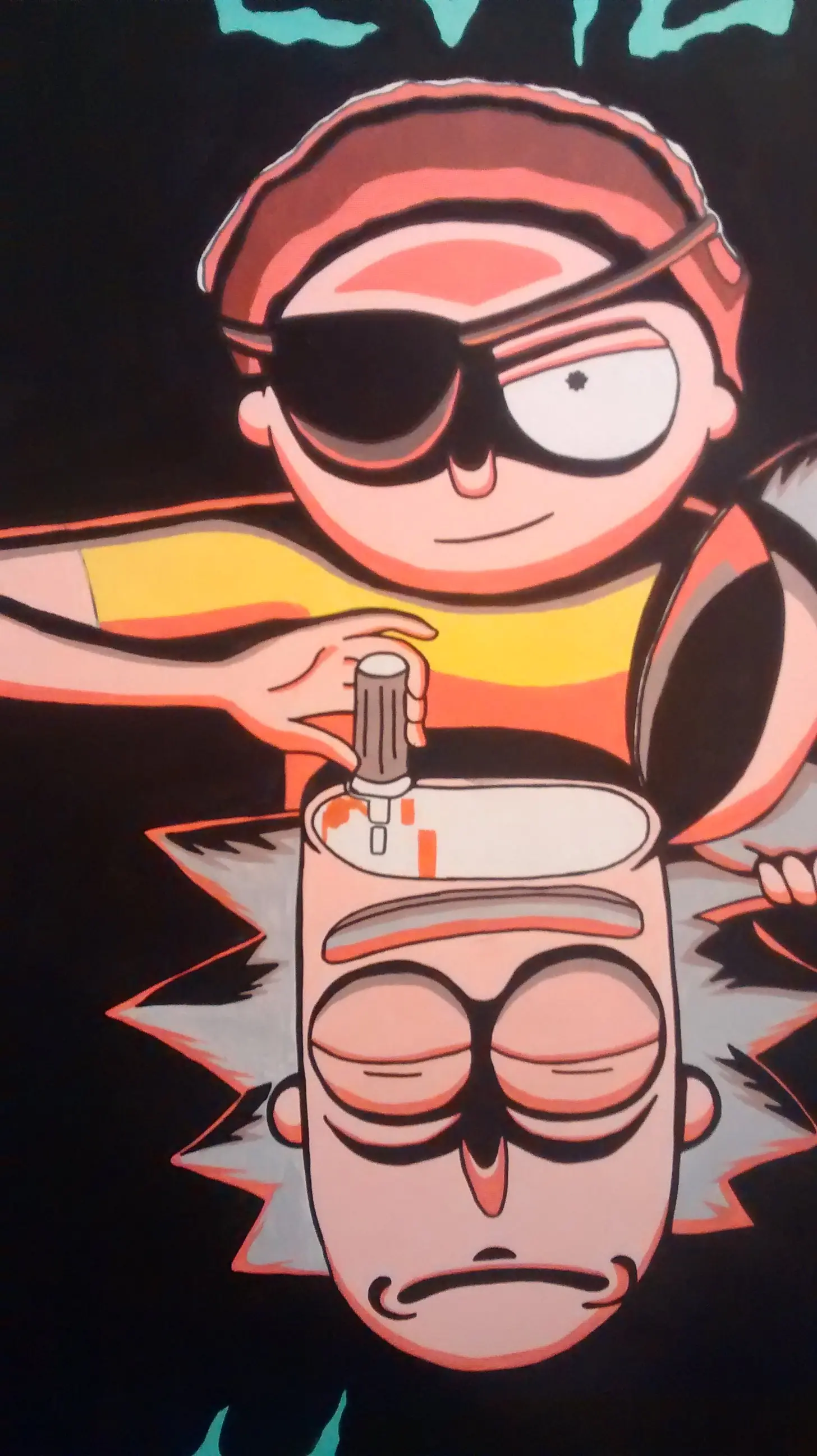 Me pidió un cuadro para el cumple y te lo muestro
