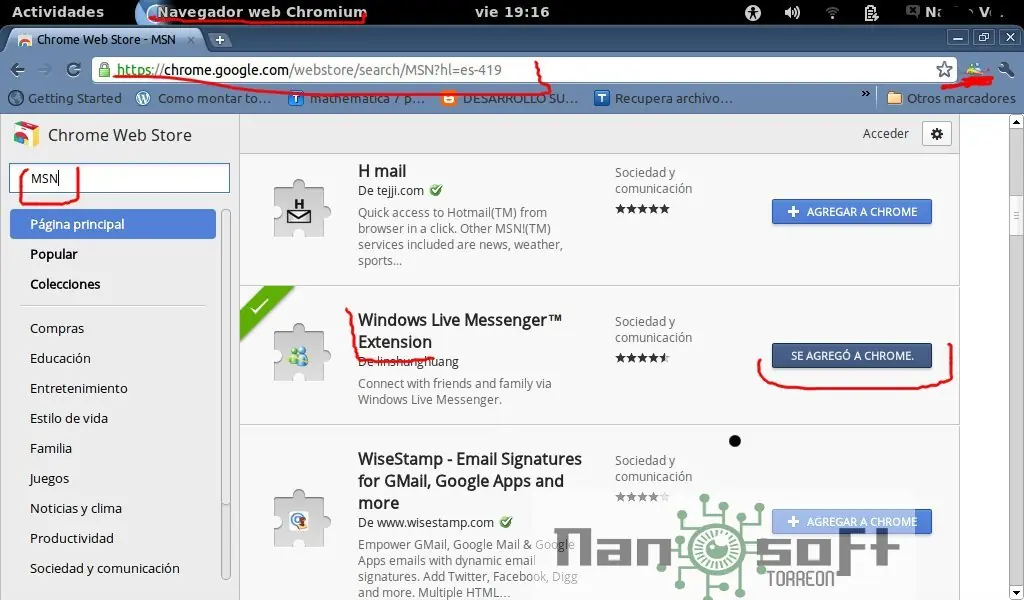 Windows live Messenger en Ubuntu