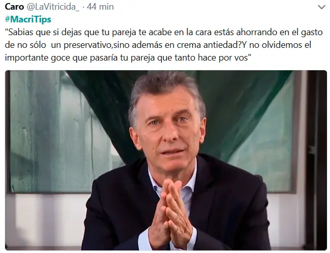 Explotaron los #Macritips en Twitter