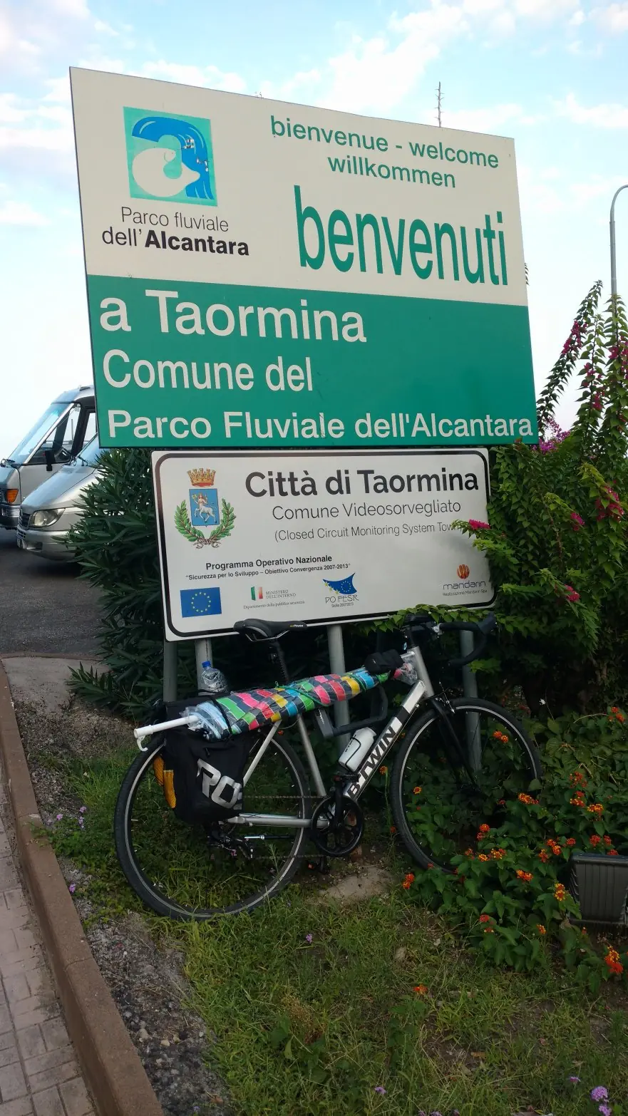 Fui a pasear en bici a Italia y te muestro. Padrino bonus!