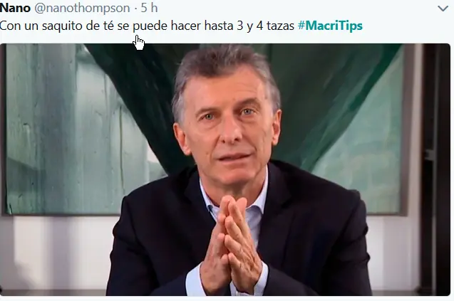 Explotaron los #Macritips en Twitter