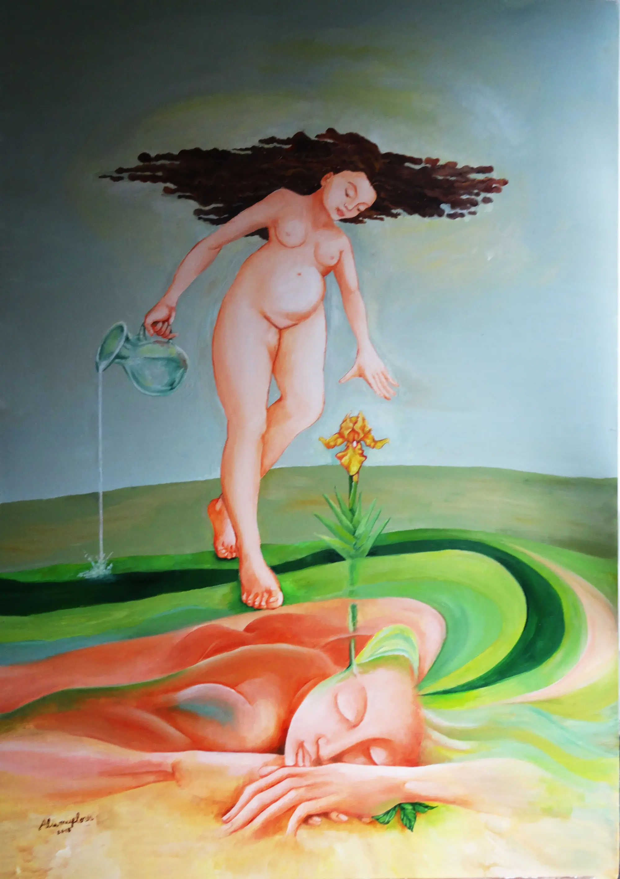 Ella vive bajo mis pies. Ana Luisa Muñoz Flores. alumuflores