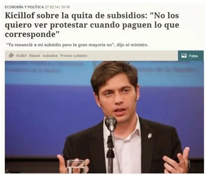 Cristina pidió que no se le mienta a la gente?