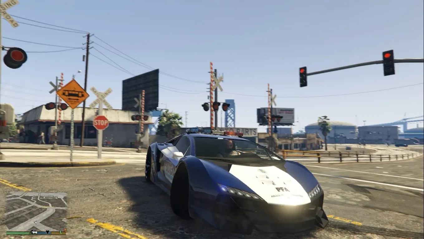 Hice mod GTAV policía argentina y te lo muestro